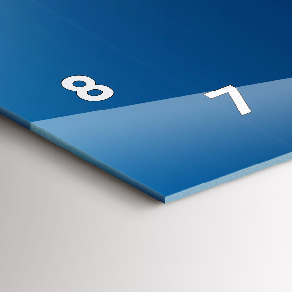 Vízszintes üvegóra Dekoratív absztrakció