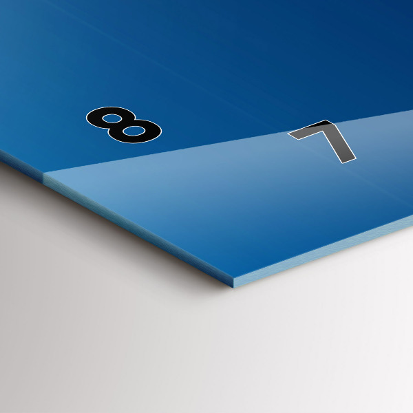 Vízszintes üvegóra Dekoratív absztrakció