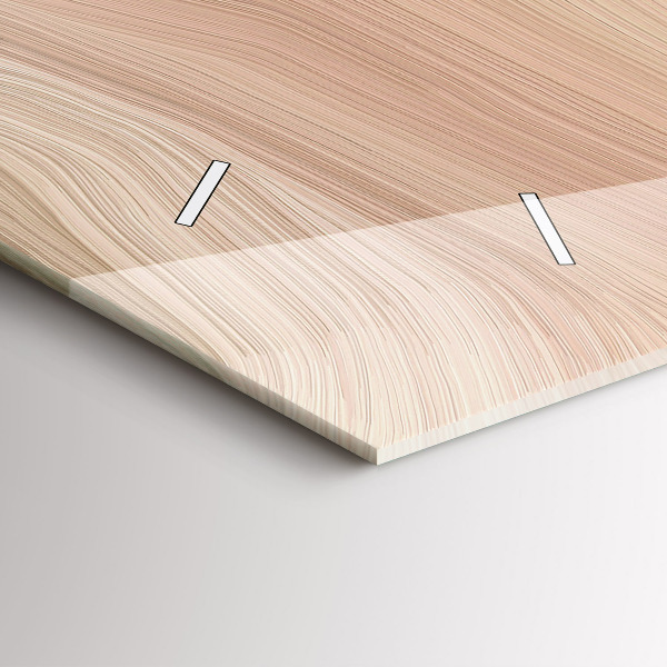 Vízszintes üvegóra Hullám absztrakció