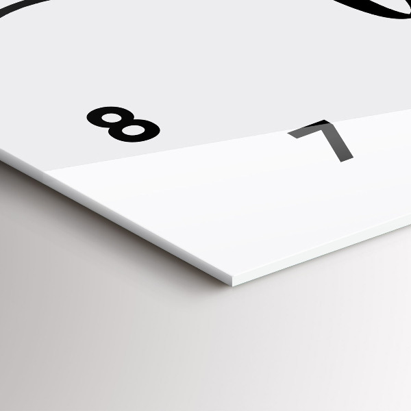 Vízszintes üvegóra A feliratcsalád