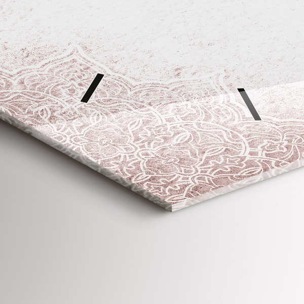 Vízszintes üvegóra Dekoratív minta