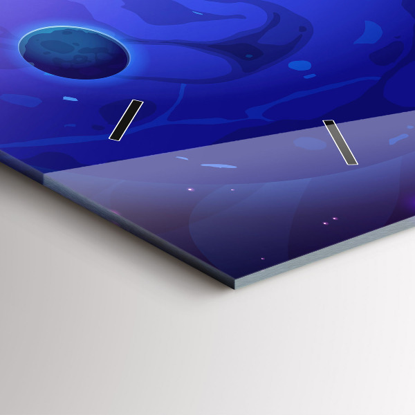 Vízszintes üvegóra Bolygók galaxis