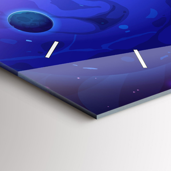 Vízszintes üvegóra Bolygók galaxis