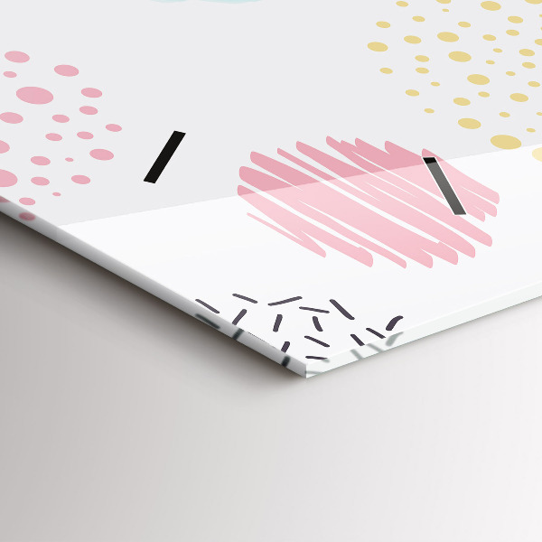 Vízszintes üvegóra Geometriai minta