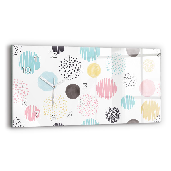 Vízszintes üvegóra Geometriai minta