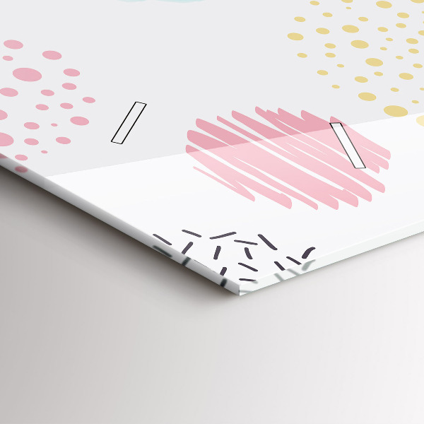 Vízszintes üvegóra Geometriai minta