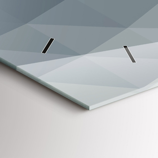 Vízszintes üvegóra Hullám absztrakció