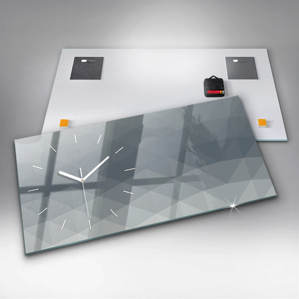 Vízszintes üvegóra Hullám absztrakció