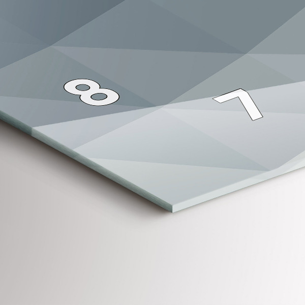 Vízszintes üvegóra Hullám absztrakció