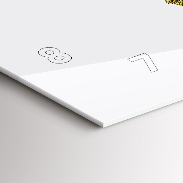 Vízszintes üvegóra Világtérkép