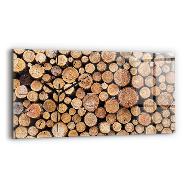 Vízszintes üvegóra Fa gyűrűk