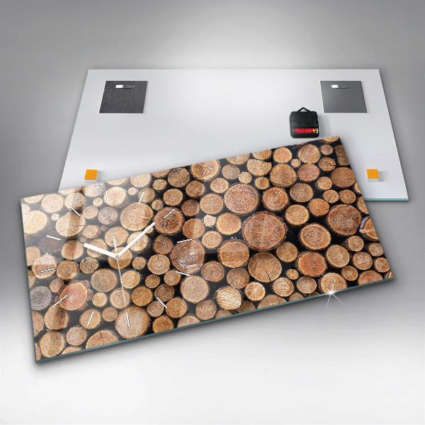 Vízszintes üvegóra Fa gyűrűk