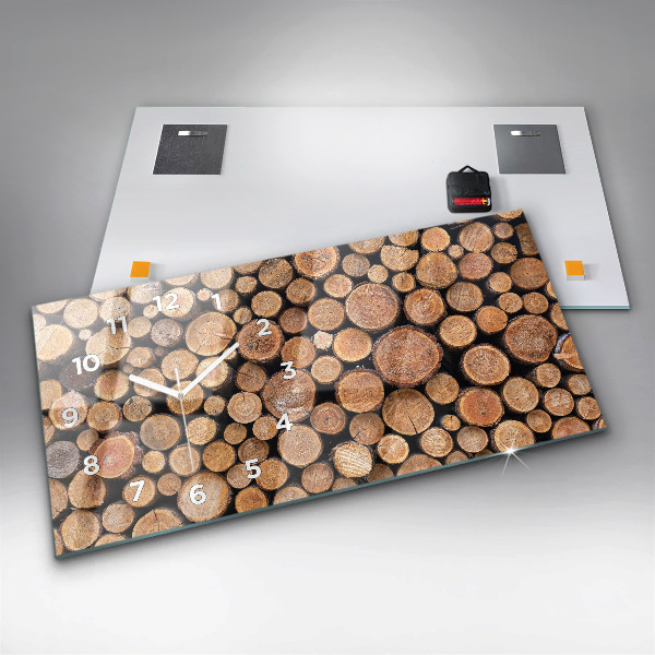 Vízszintes üvegóra Fa gyűrűk