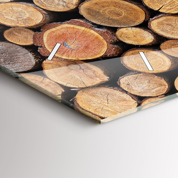 Vízszintes üvegóra Fa gyűrűk