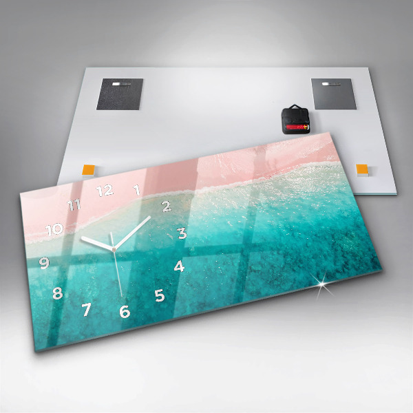 Vízszintes üvegóra Tengerparti homok