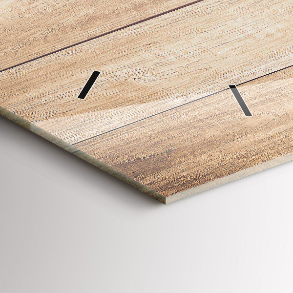 Vízszintes üvegóra Fa textúra