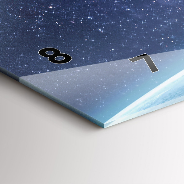 Vízszintes üvegóra Űrhajós