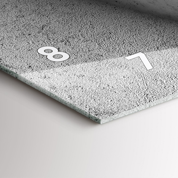 Vízszintes üvegóra Absztrakciós háromszögek