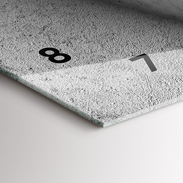 Vízszintes üvegóra Absztrakciós háromszögek