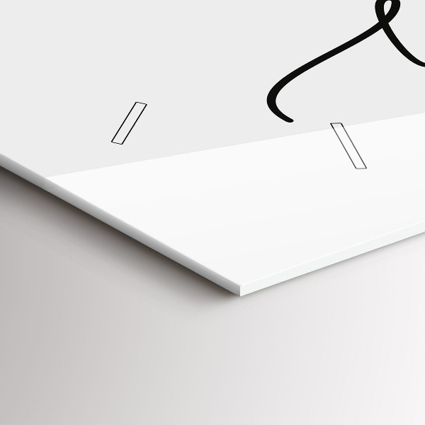 Vízszintes üvegóra A felirat légy önmagad