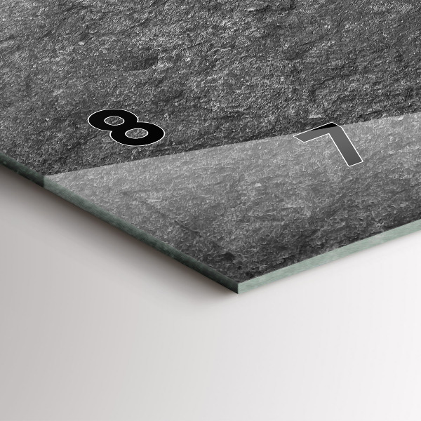 Vízszintes üvegóra Vulkáni kőzet