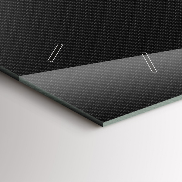 Vízszintes üvegóra Sötét absztrakció