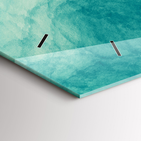 Vízszintes üvegóra Absztrakciós mélység