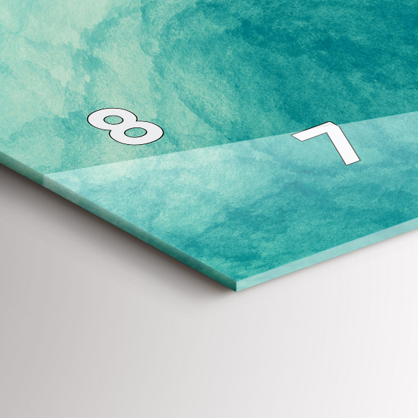 Vízszintes üvegóra Absztrakciós mélység