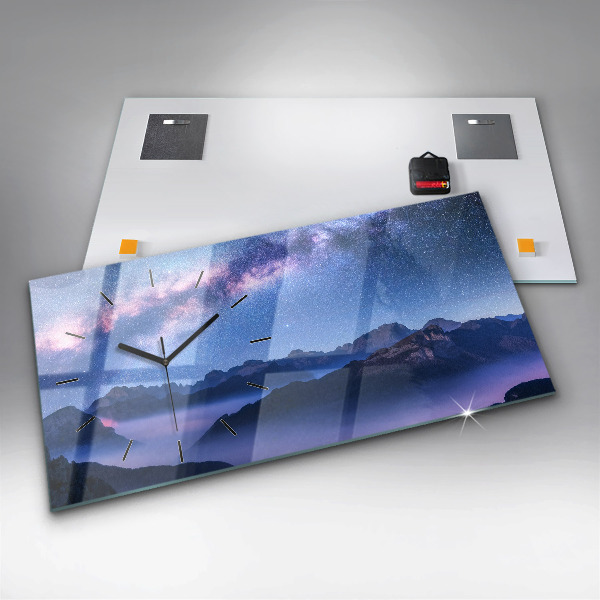 Vízszintes üvegóra Tejút