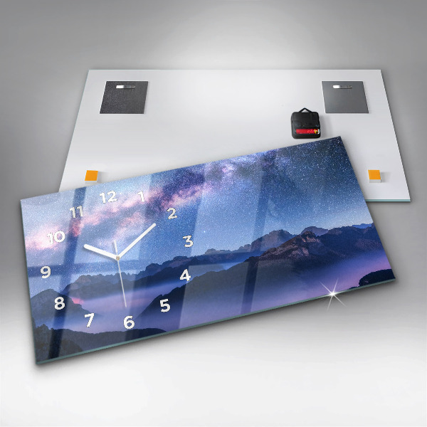 Vízszintes üvegóra Tejút