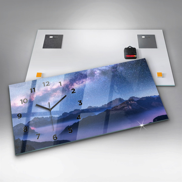 Vízszintes üvegóra Tejút