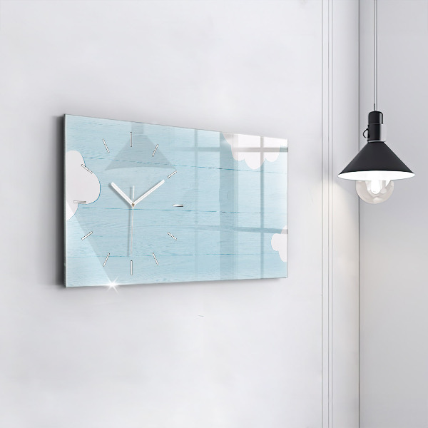 Vízszintes üvegóra Gyermek tábla