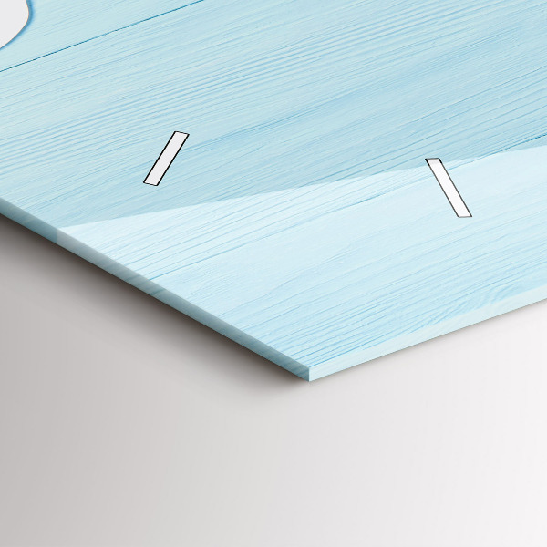 Vízszintes üvegóra Gyermek tábla