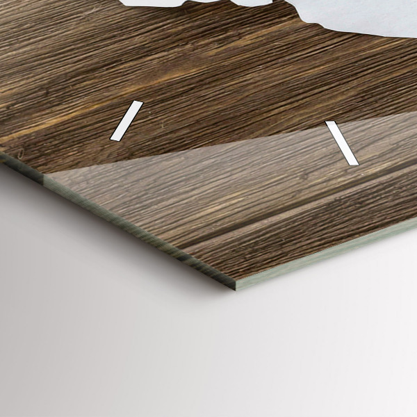 Vízszintes üvegóra Világtérkép táblákon