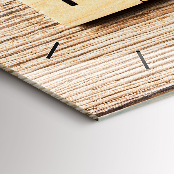 Vízszintes üvegóra A feliratcsalád