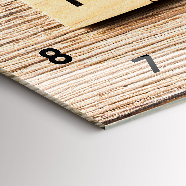 Vízszintes üvegóra A feliratcsalád