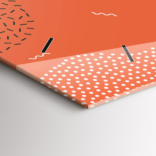 Vízszintes üvegóra POP absztrakció