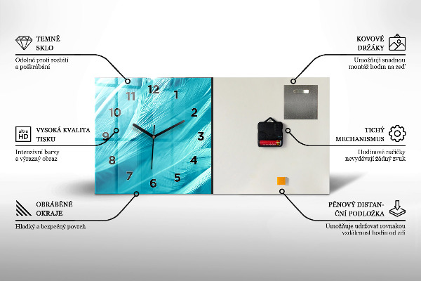 Vízszintes üvegóra Dísznövények