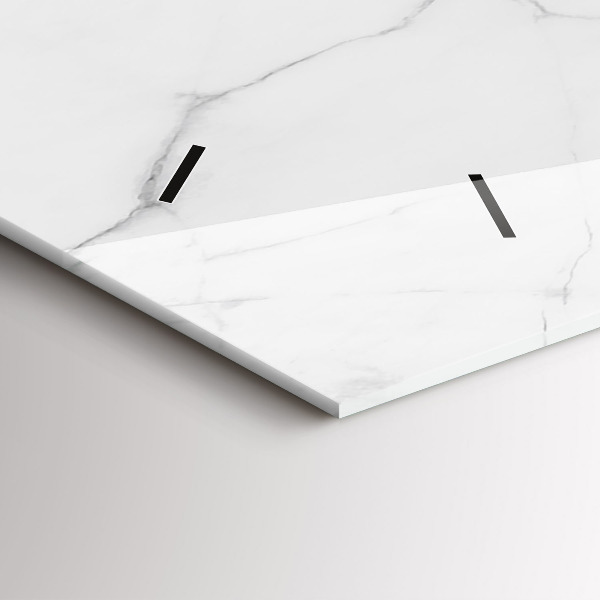 Vízszintes üvegóra Dekoratív márvány