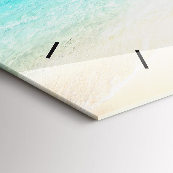 Vízszintes üvegóra Trópusi sziget