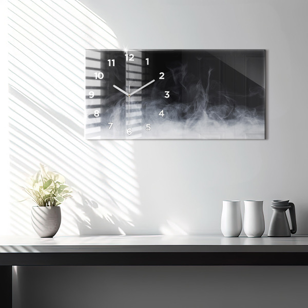 Vízszintes üvegóra Füst