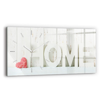 Vízszintes üvegóra A feliratos ház