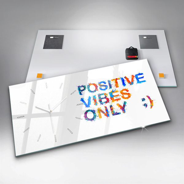 Vízszintes üvegóra Pozitív idézet