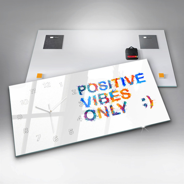 Vízszintes üvegóra Pozitív idézet