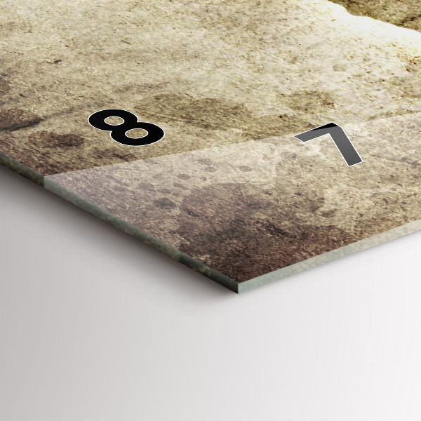 Vízszintes üvegóra Világtérkép