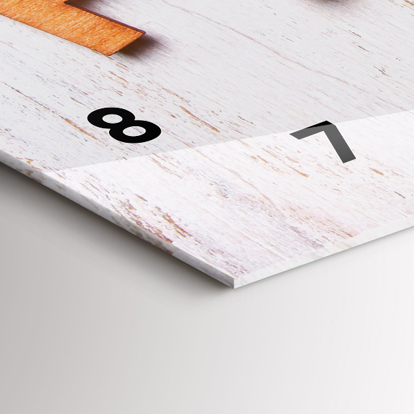 Vízszintes üvegóra A feliratcsalád