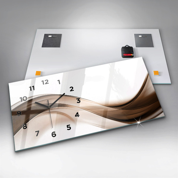 Vízszintes üvegóra Absztrakciós vonal