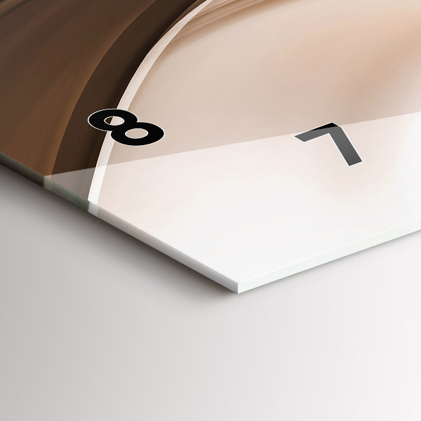 Vízszintes üvegóra Absztrakciós vonal