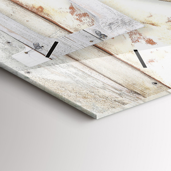 Vízszintes üvegóra A szerelem felirat