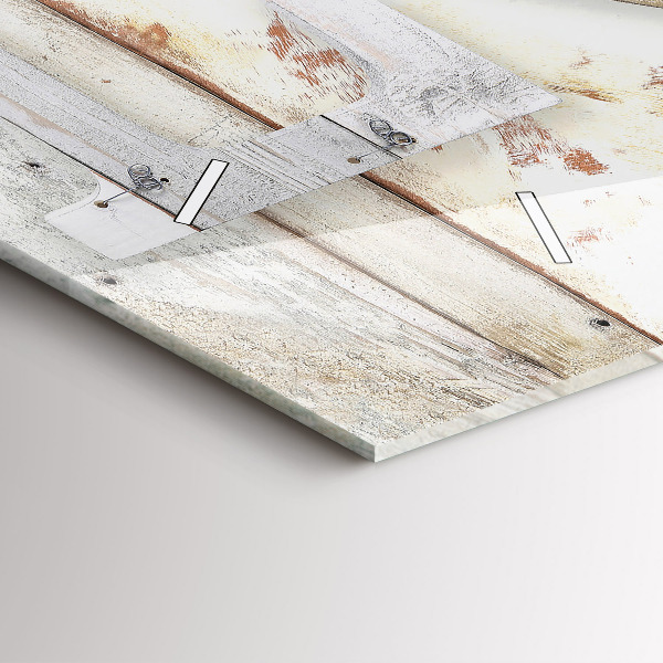 Vízszintes üvegóra A szerelem felirat